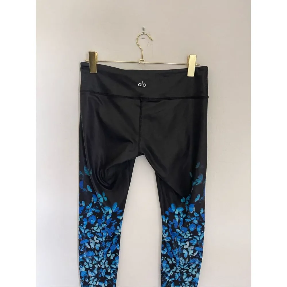 ALO YOGA Butterfly Leggings Size Medium